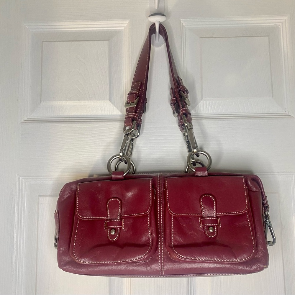 “Hype” Vintage Genuine Leather Satchel Shoulder Bag